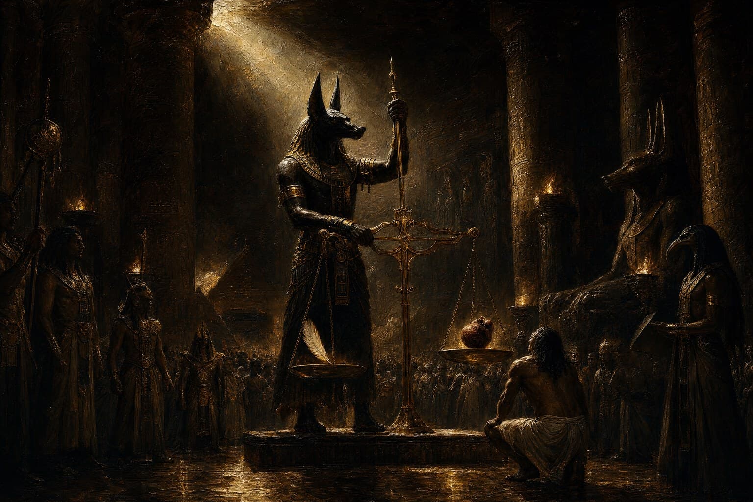 Anubis — Baroque Tenebrism — Cinematic