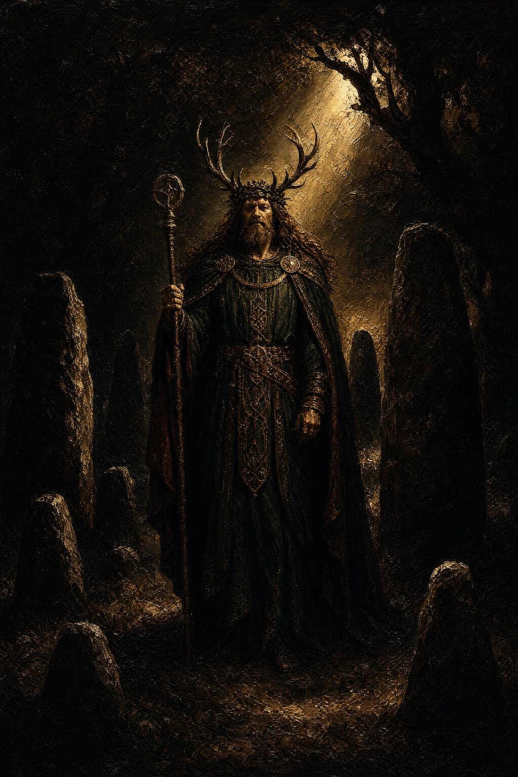 The Otherworld — Baroque Tenebrism — Portrait