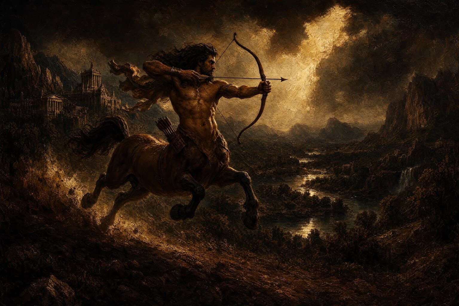 The Centaur — Baroque Tenebrism — Cinematic