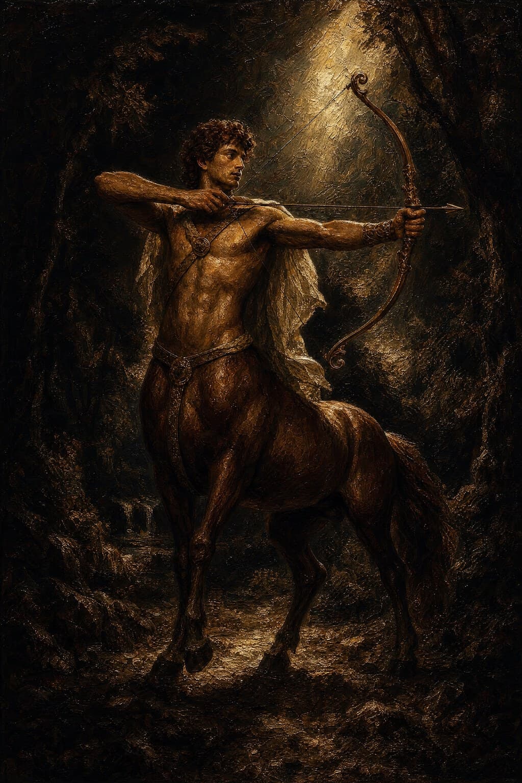 The Centaur — Baroque Tenebrism — Portrait