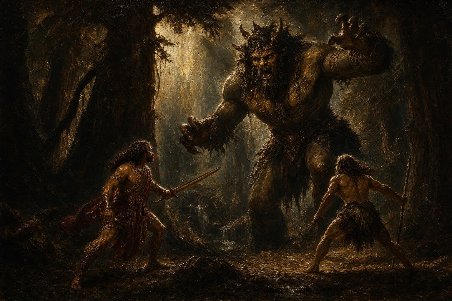 Gilgamesh — Baroque Tenebrism — Cinematic