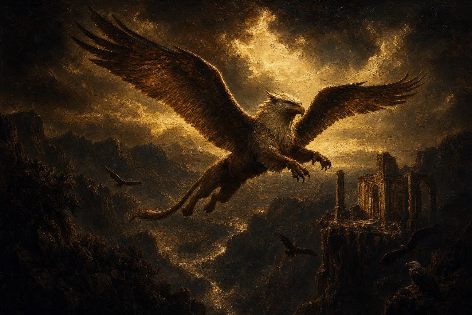 The Griffin — Baroque Tenebrism — Cinematic