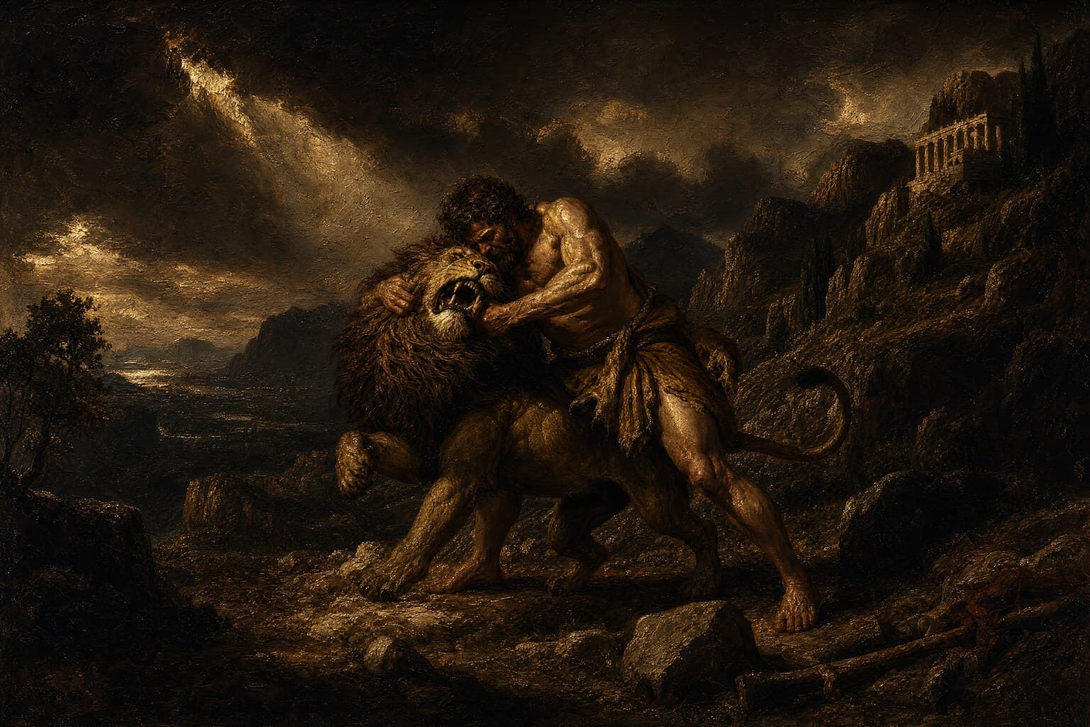 Heracles — Baroque Tenebrism — Cinematic