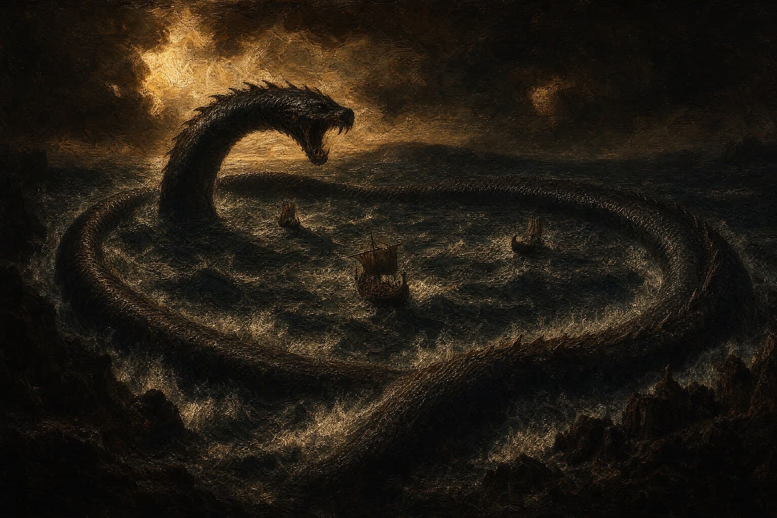Jörmungandr — Baroque Tenebrism — Cinematic