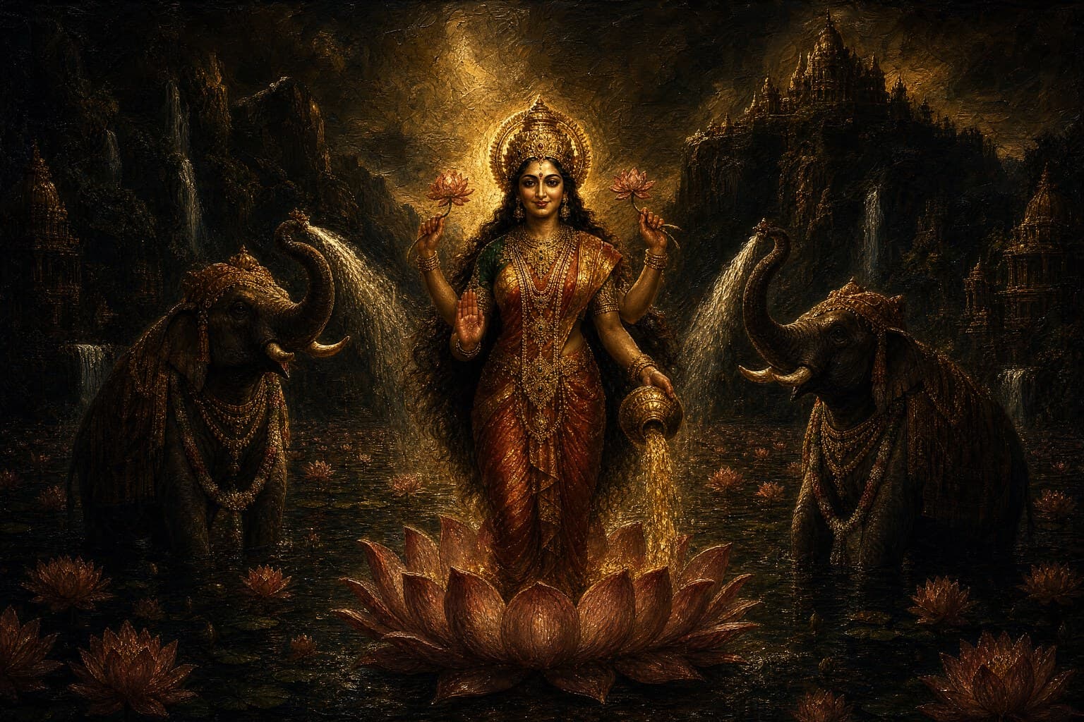 Lakshmi — Baroque Tenebrism — Cinematic