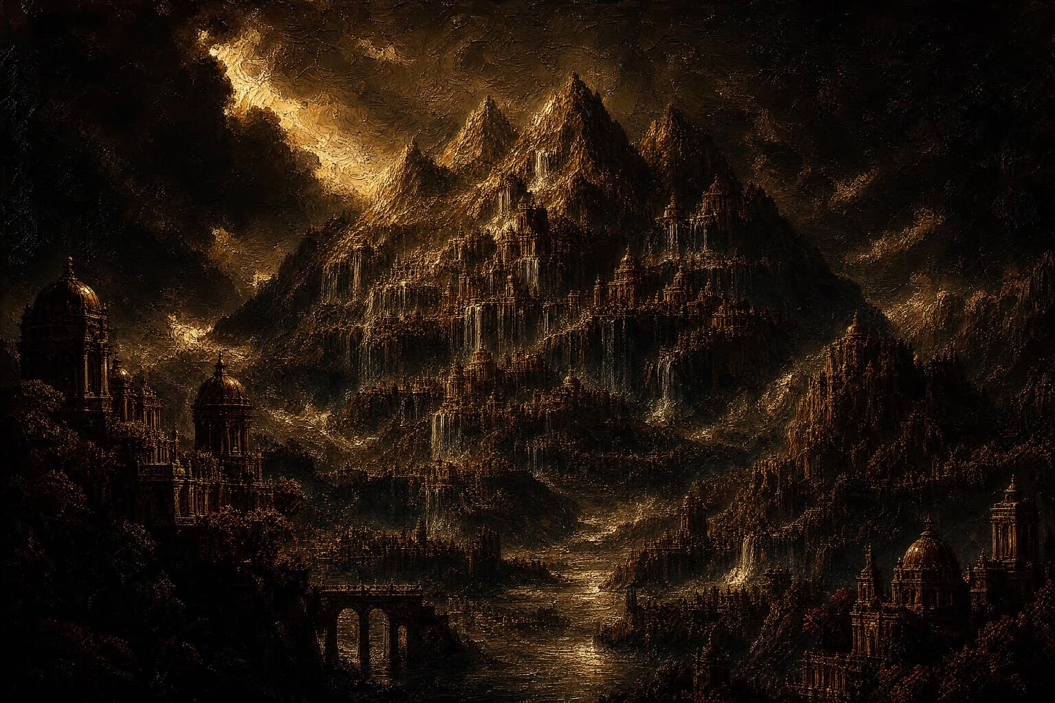 Mount Meru — Baroque Tenebrism — Cinematic
