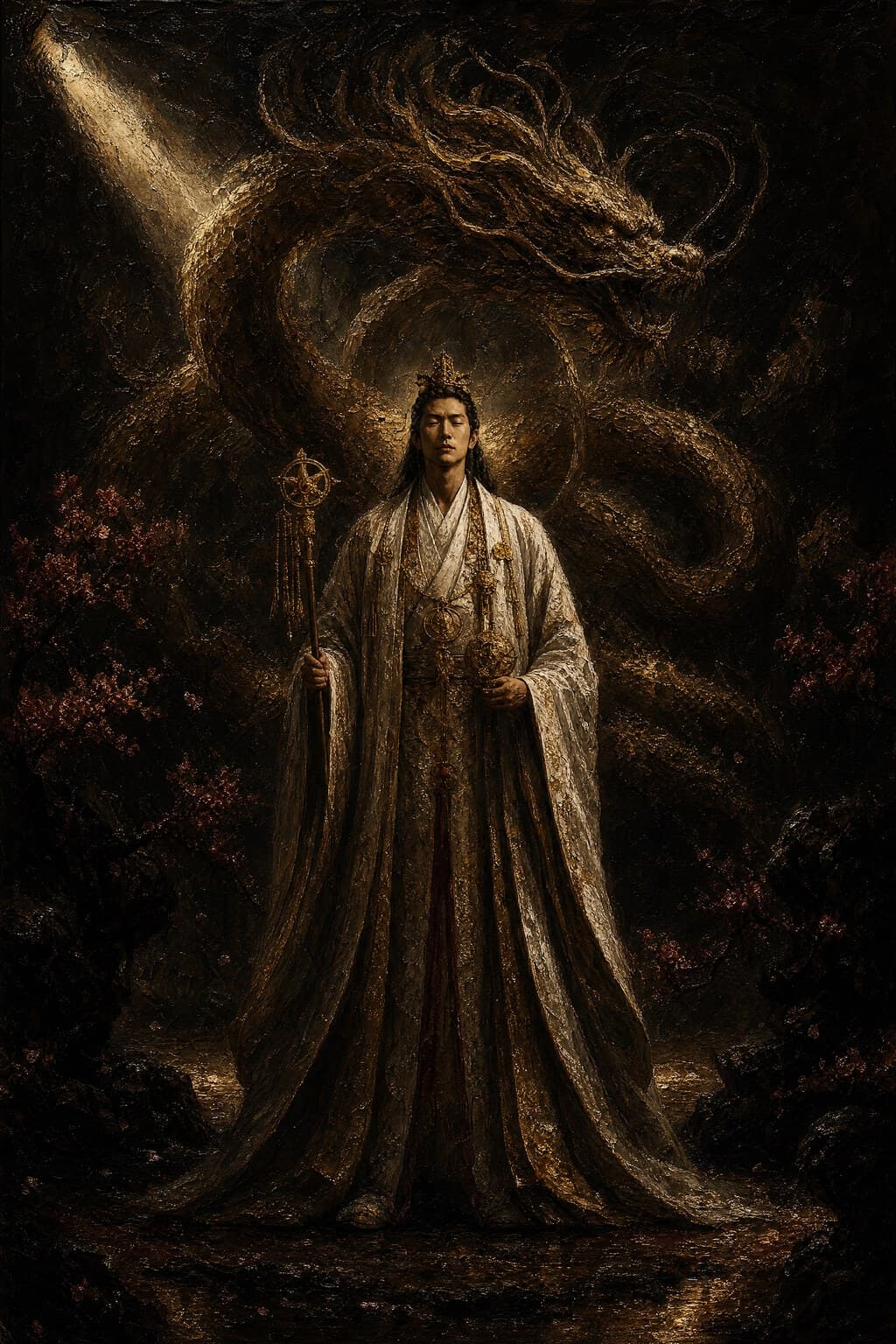 The Floating World — Baroque Tenebrism — Portrait