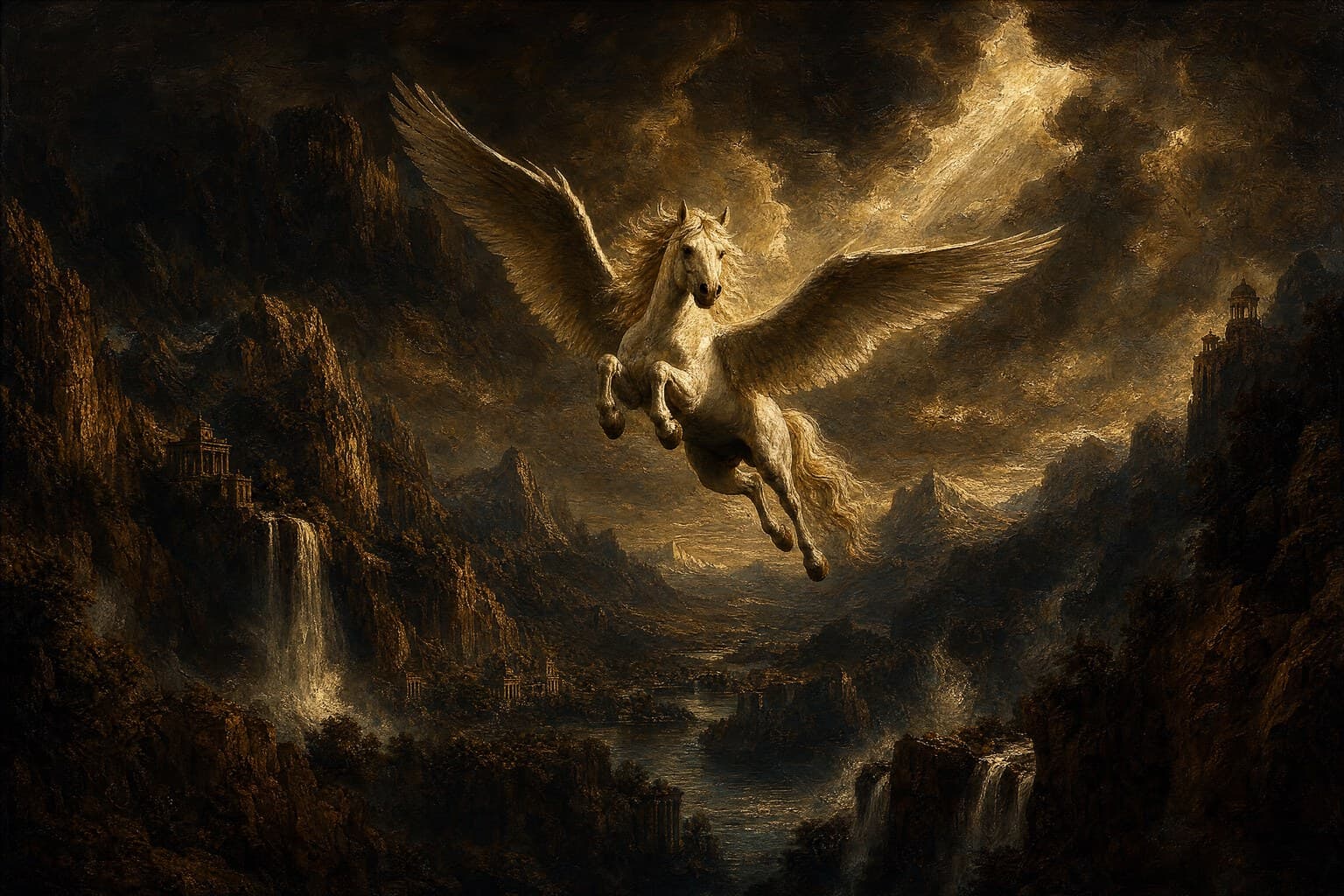 Pegasus — Baroque Tenebrism — Cinematic