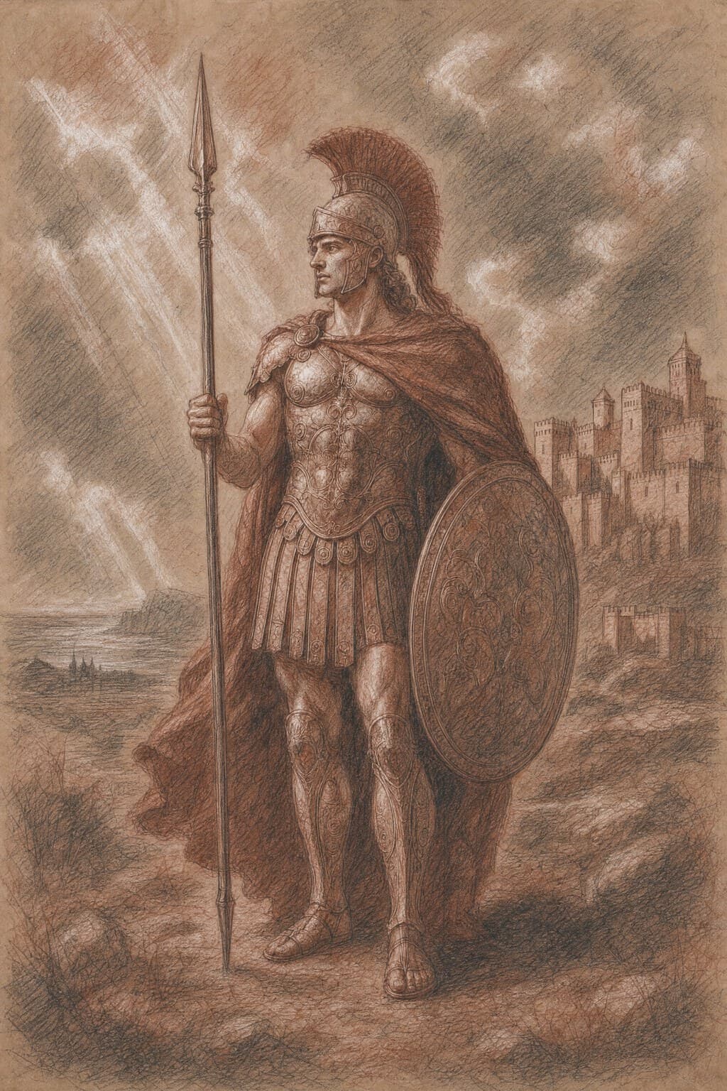 Achilles — The Master’s Study — Portrait