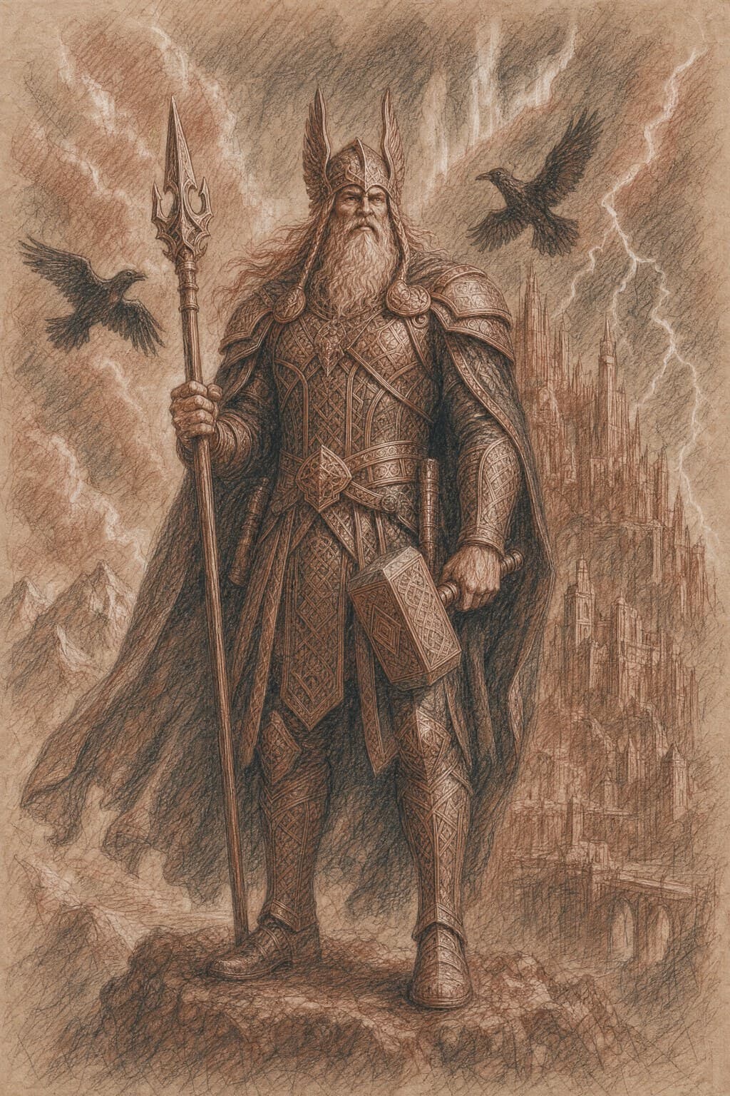Asgard — The Master’s Study — Portrait