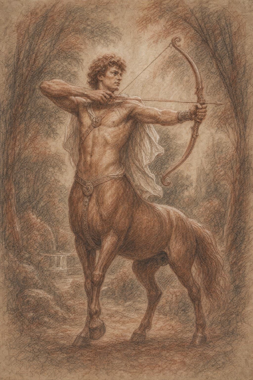 The Centaur — The Master’s Study — Portrait