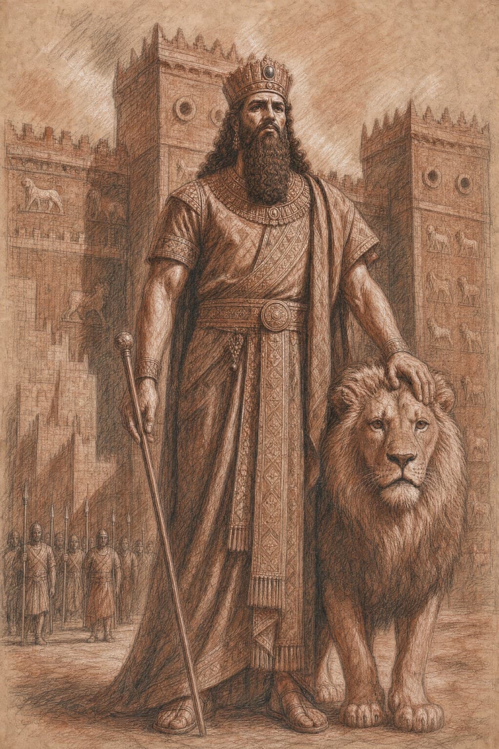 Gilgamesh — The Master’s Study — Portrait