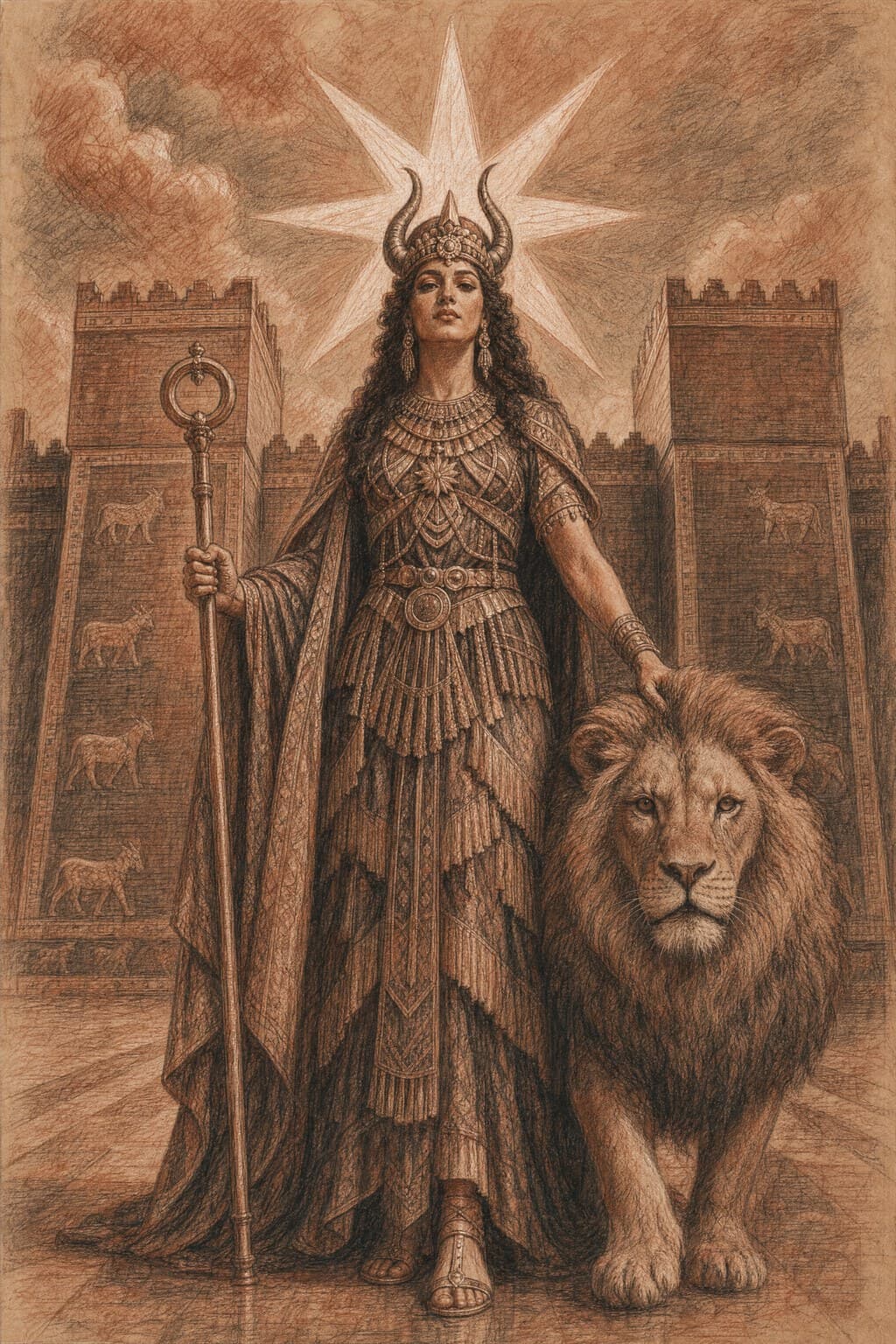 Inanna — The Master’s Study — Portrait