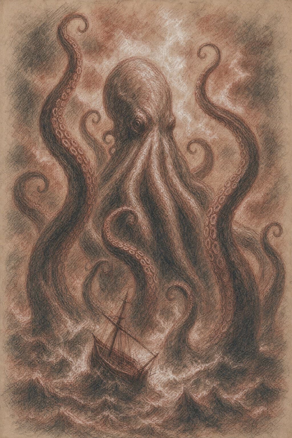 The Kraken — The Master’s Study — Portrait