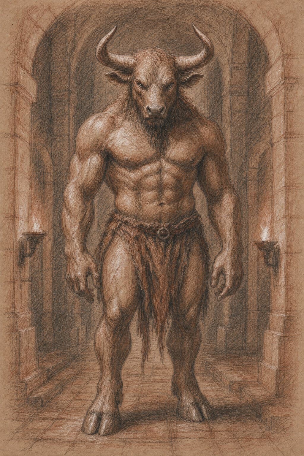 The Minotaur — The Master’s Study — Portrait