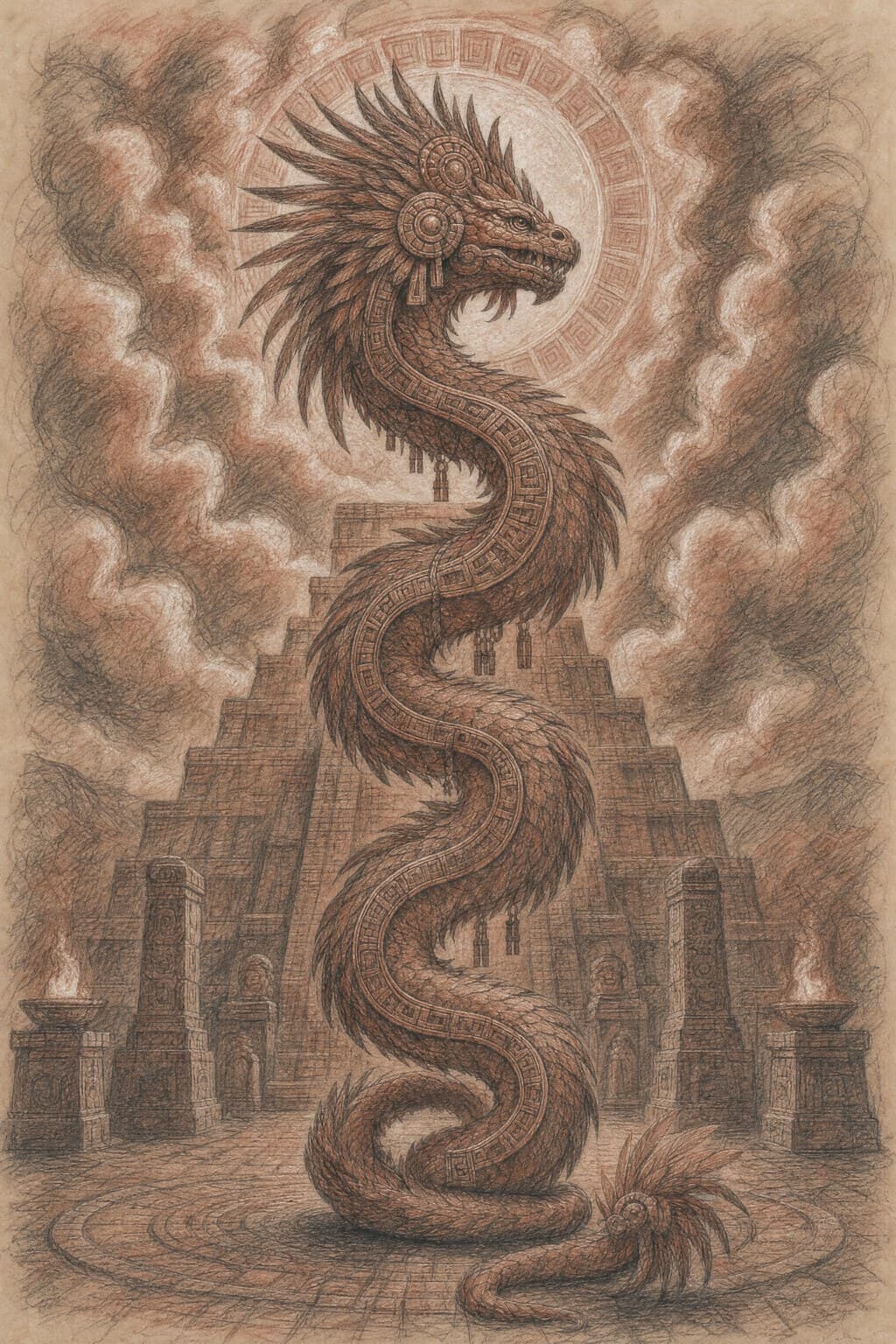 Quetzalcoatl — The Master’s Study — Portrait