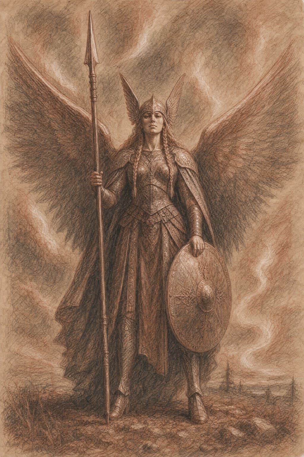 The Valkyrie — The Master’s Study — Portrait