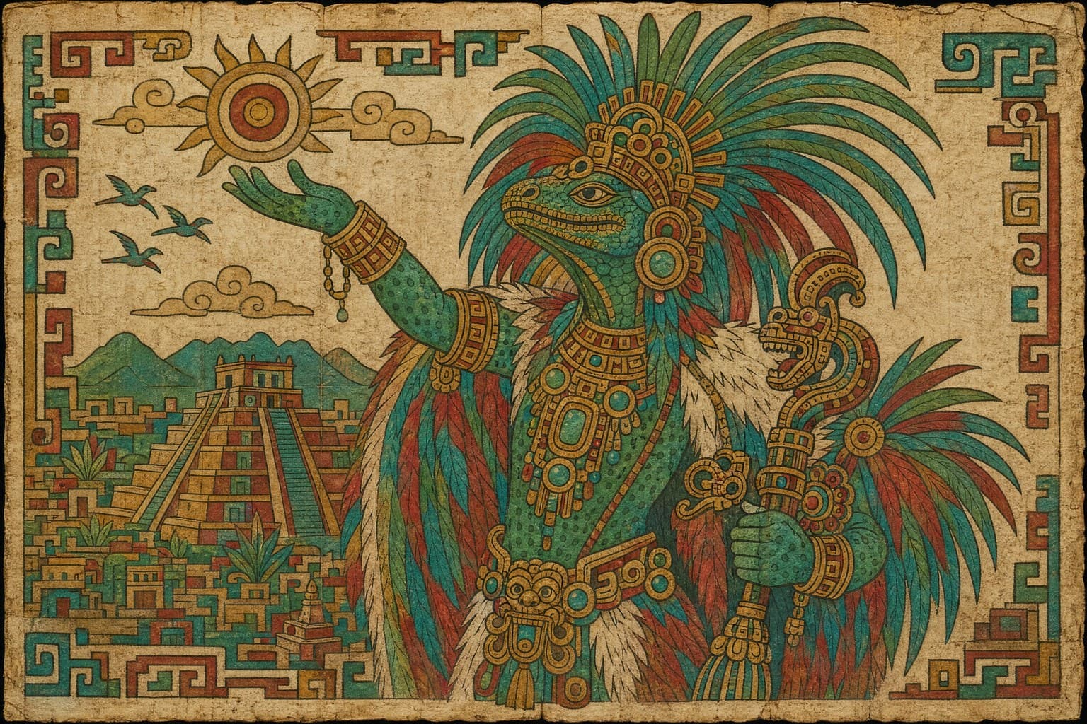 The Sun Kingdoms — Codex Painting — Cinematic