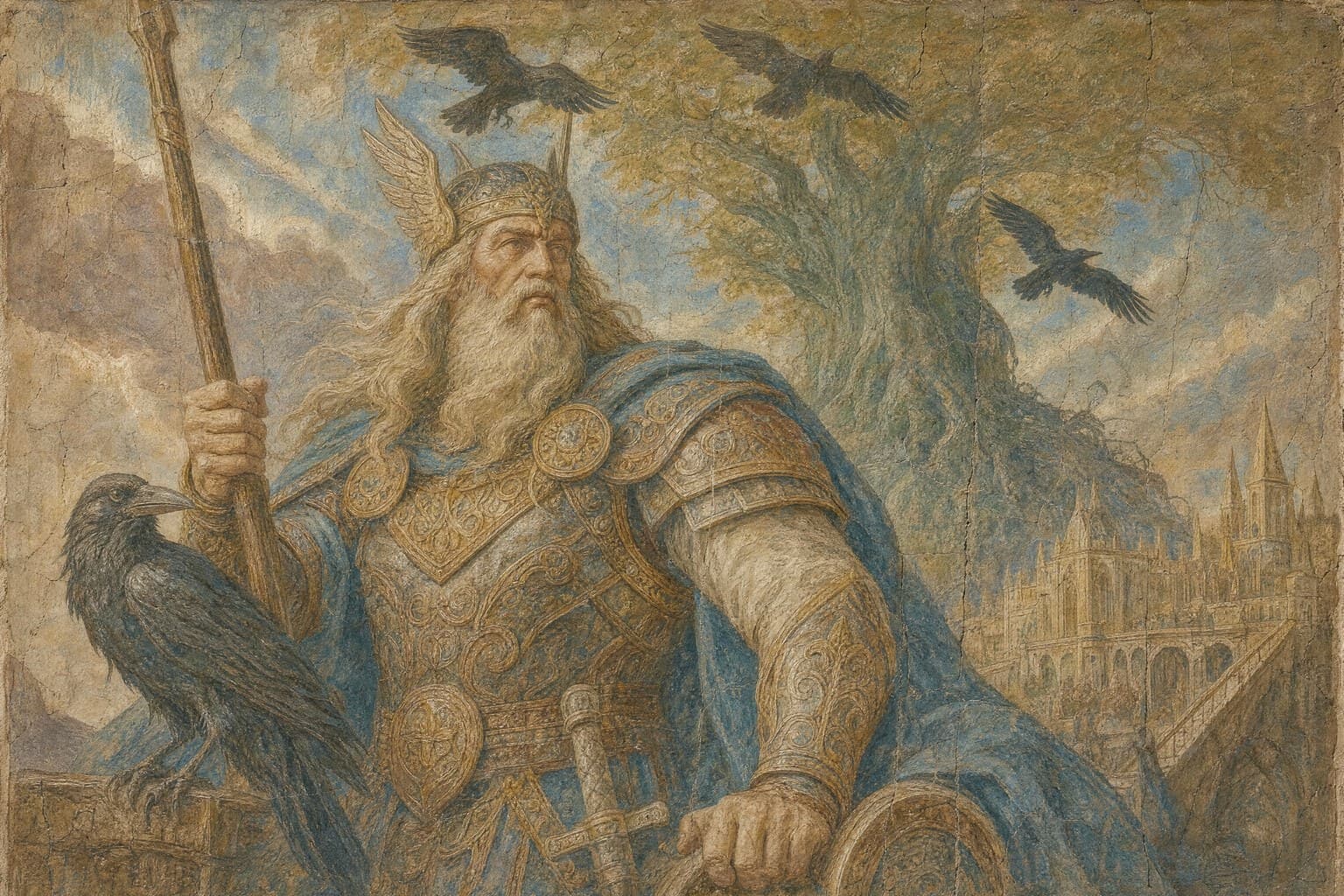 Asgard — Renaissance Fresco — Cinematic