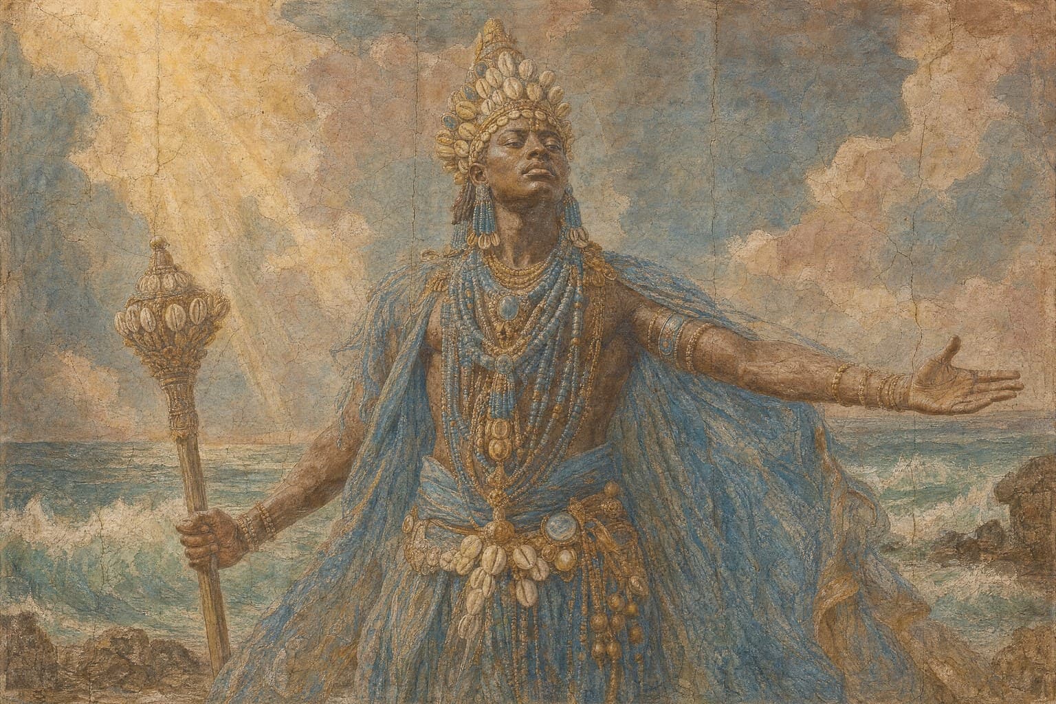 The River Crown — Renaissance Fresco — Cinematic
