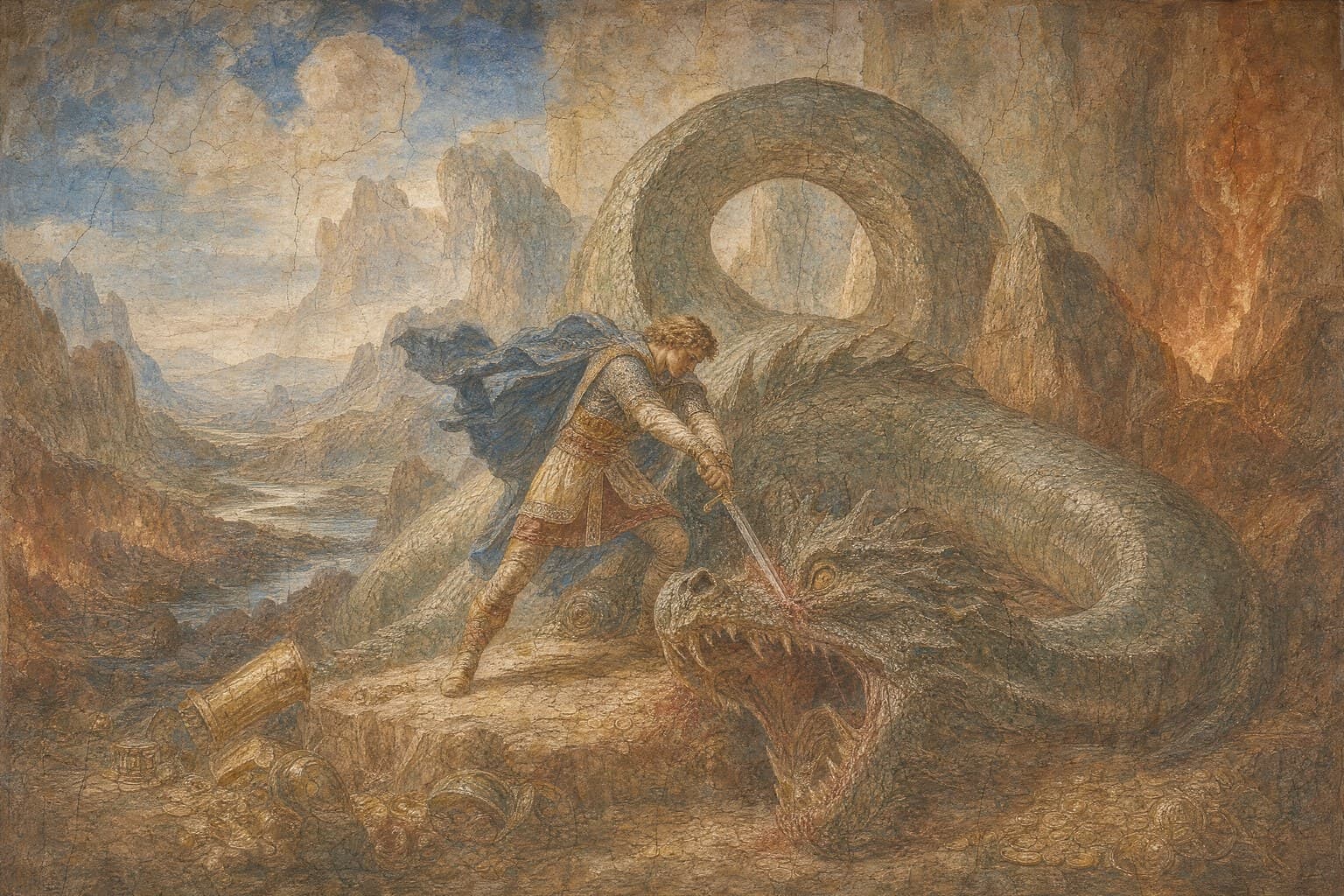 Sigurd — Renaissance Fresco — Cinematic