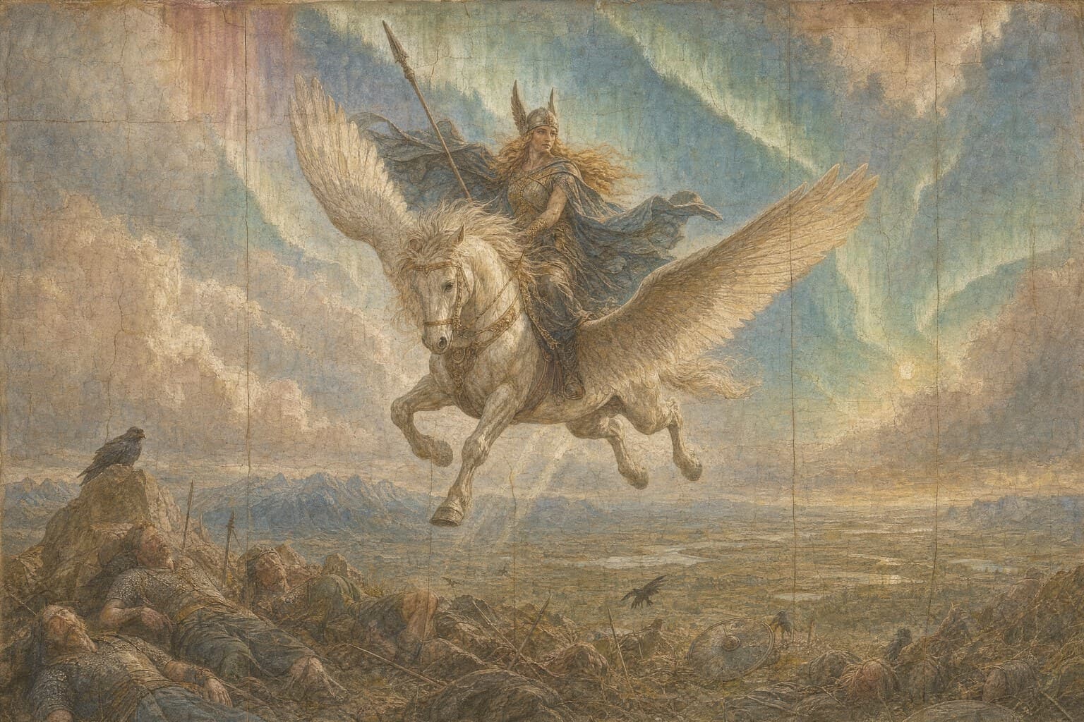 The Valkyrie — Renaissance Fresco — Cinematic