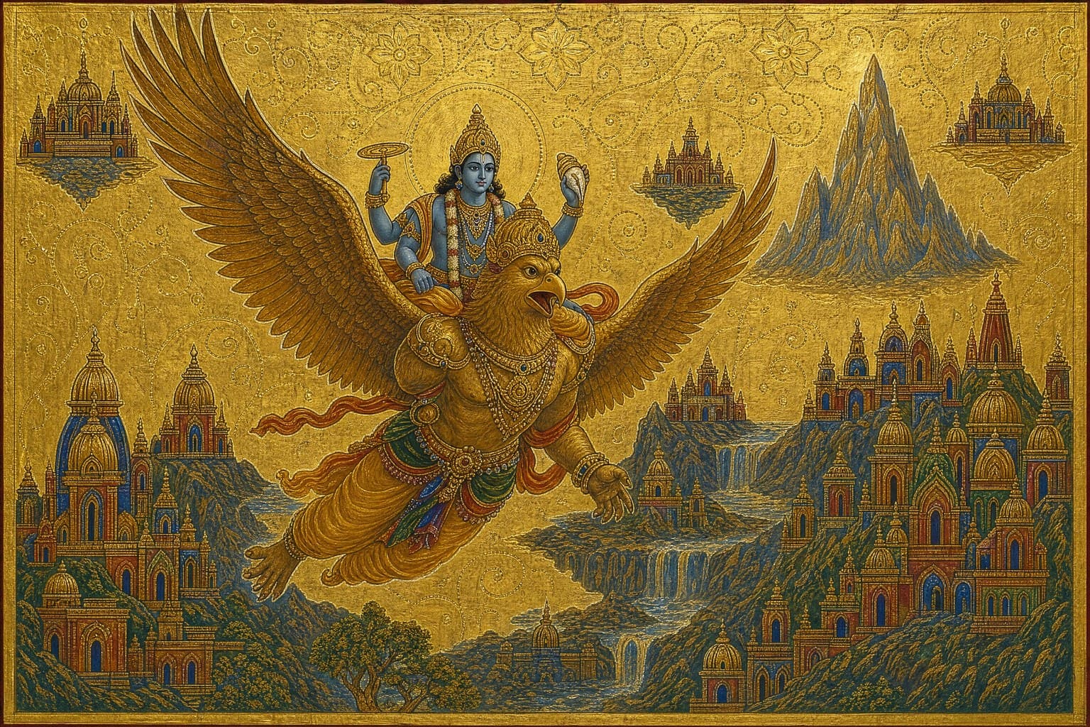 Garuda — Gilded Icon — Cinematic