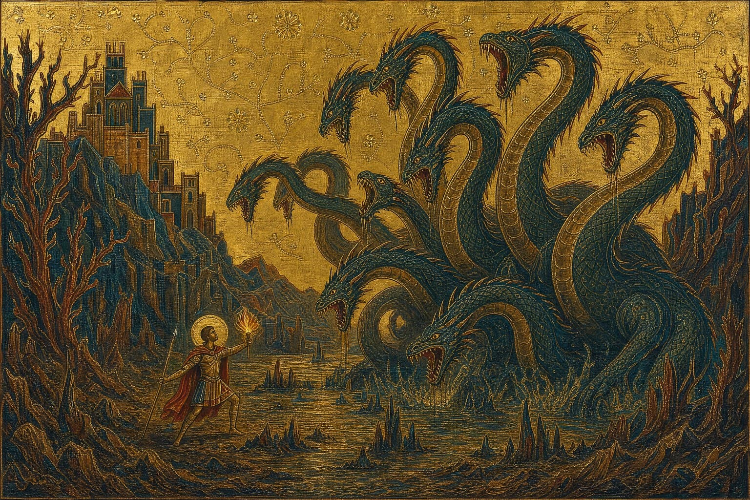 The Hydra — Gilded Icon — Cinematic