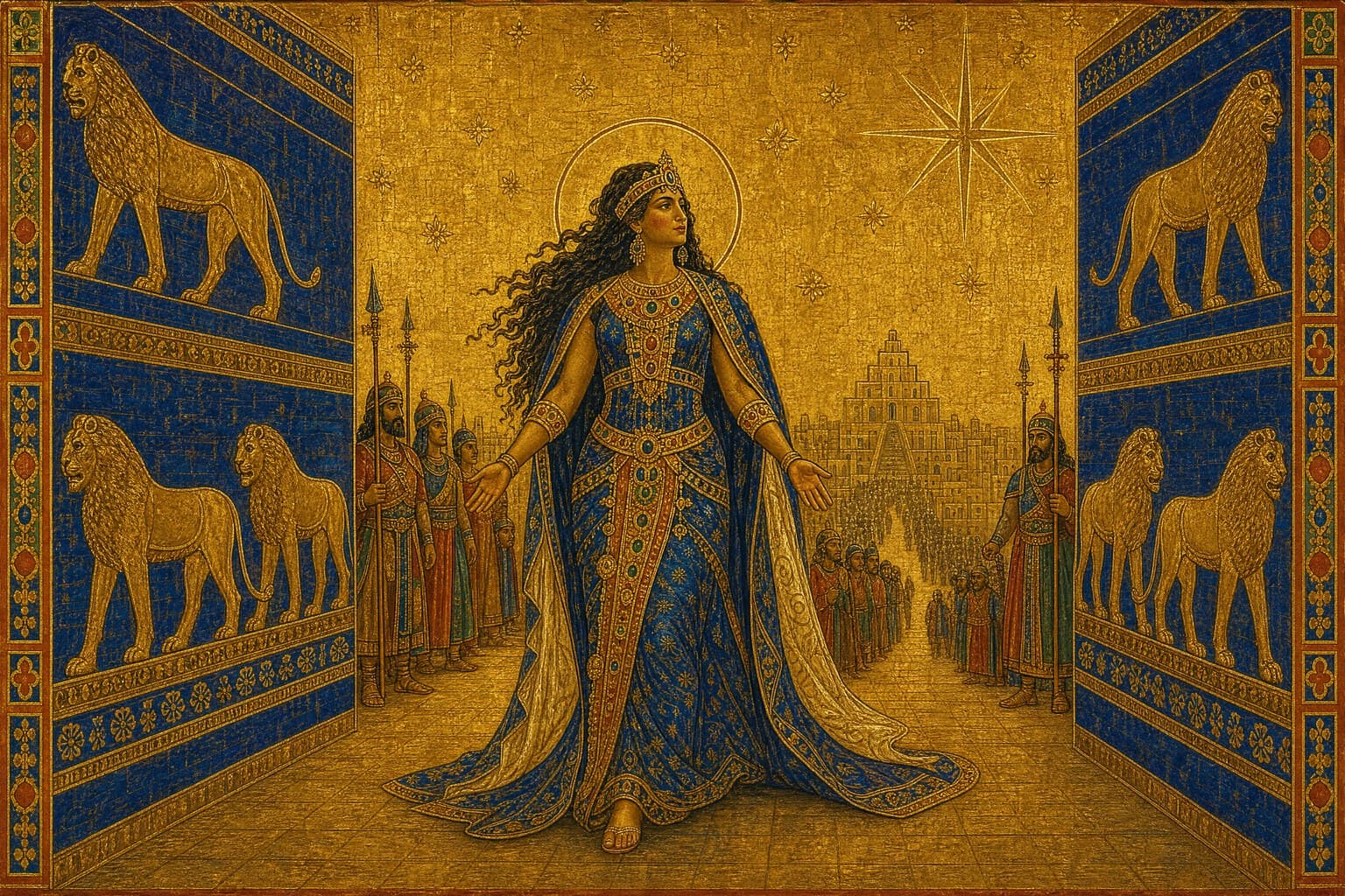 Inanna — Gilded Icon — Cinematic