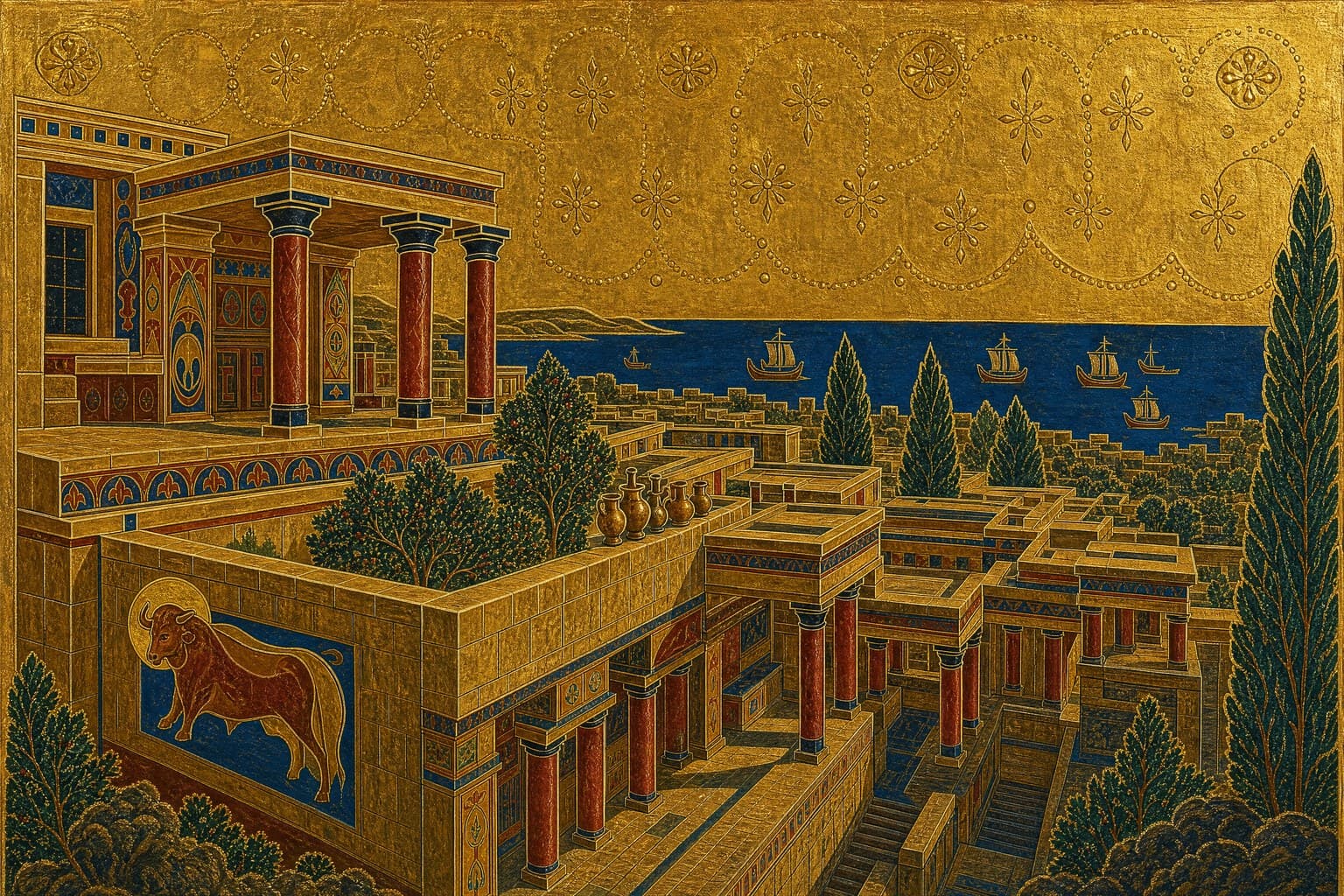 Knossos — Gilded Icon — Cinematic