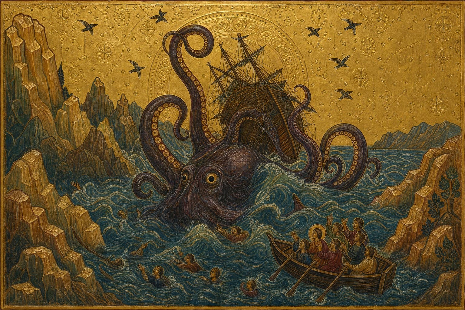 The Kraken — Gilded Icon — Cinematic