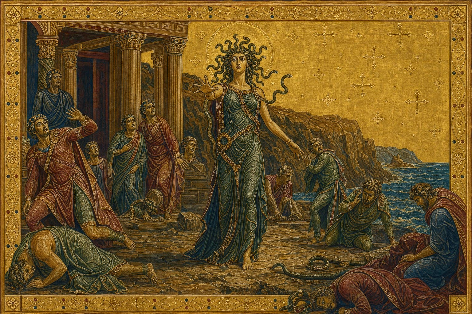 Medusa — Gilded Icon — Cinematic