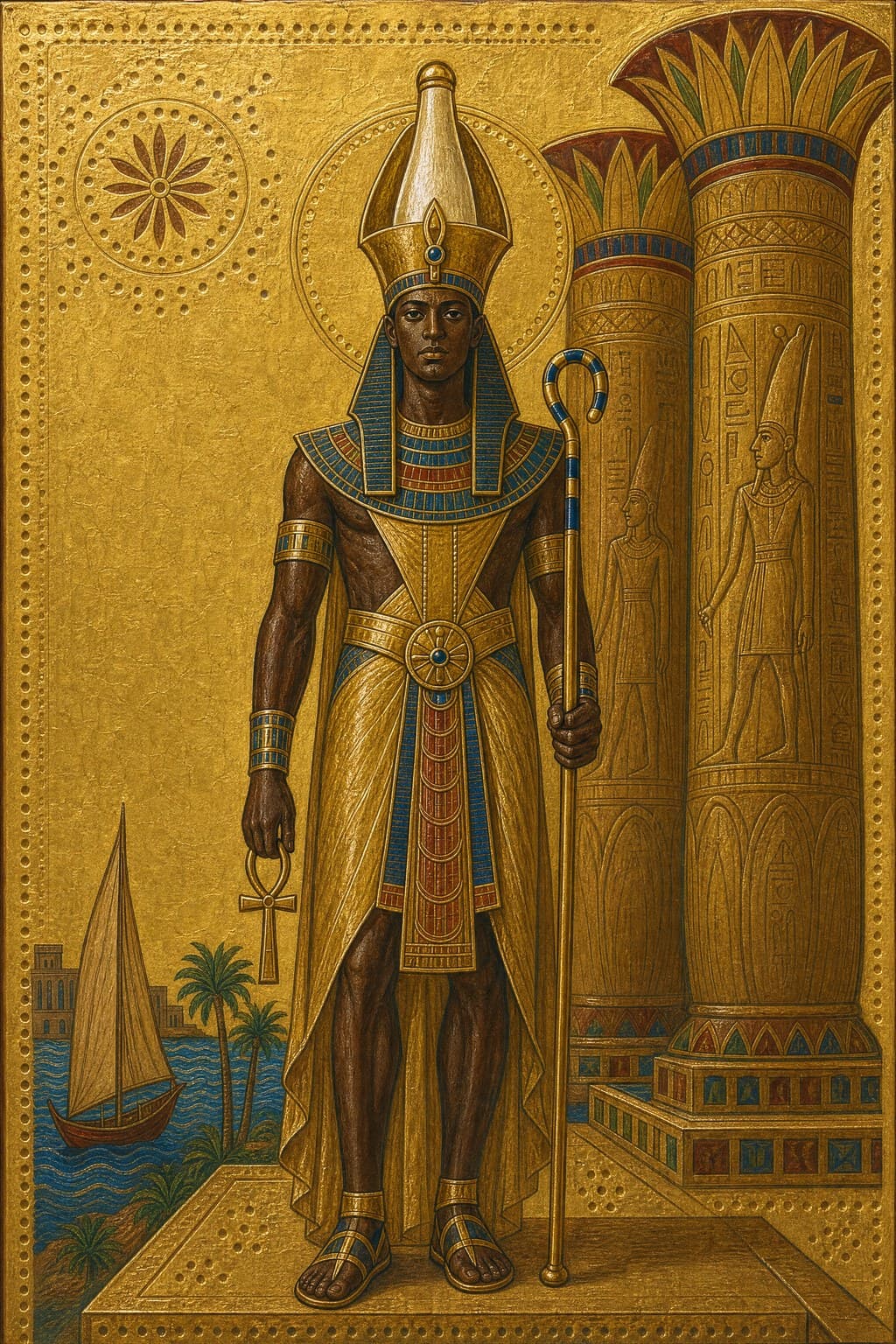 The Nile — Gilded Icon — Portrait