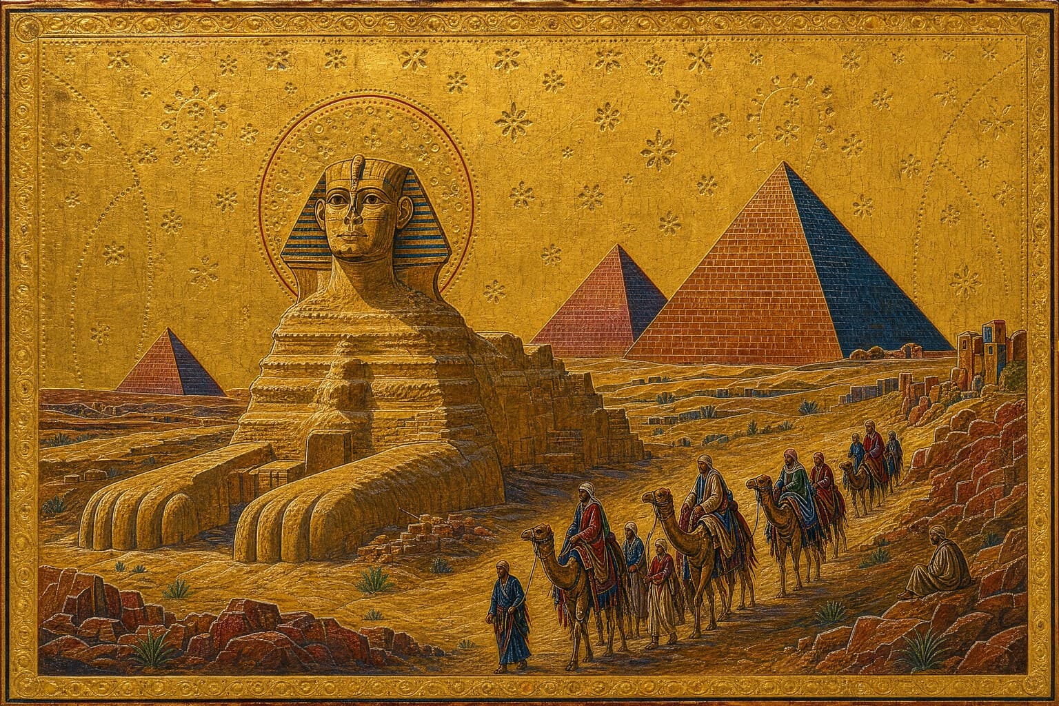The Sphinx — Gilded Icon — Cinematic