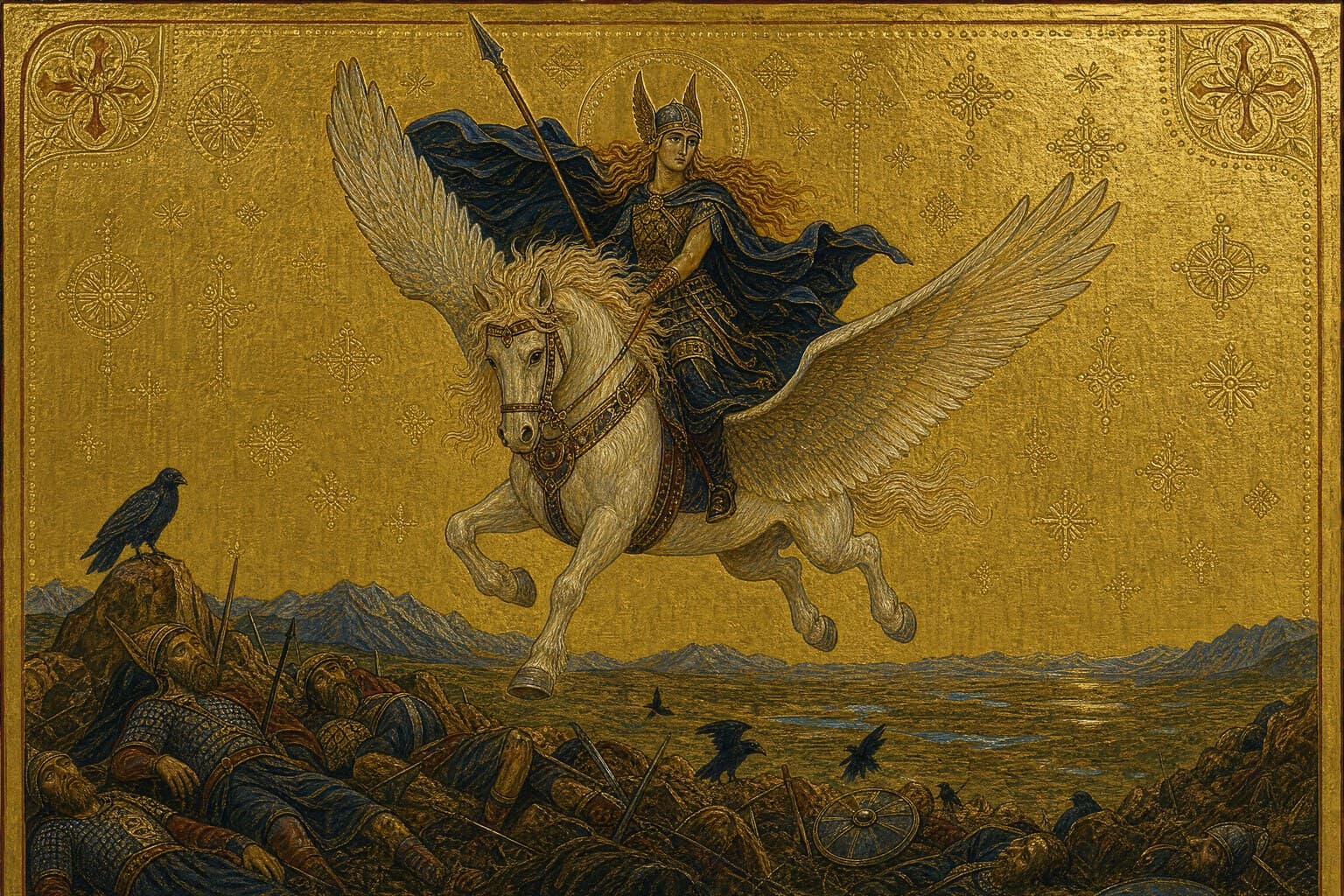 The Valkyrie — Gilded Icon — Cinematic