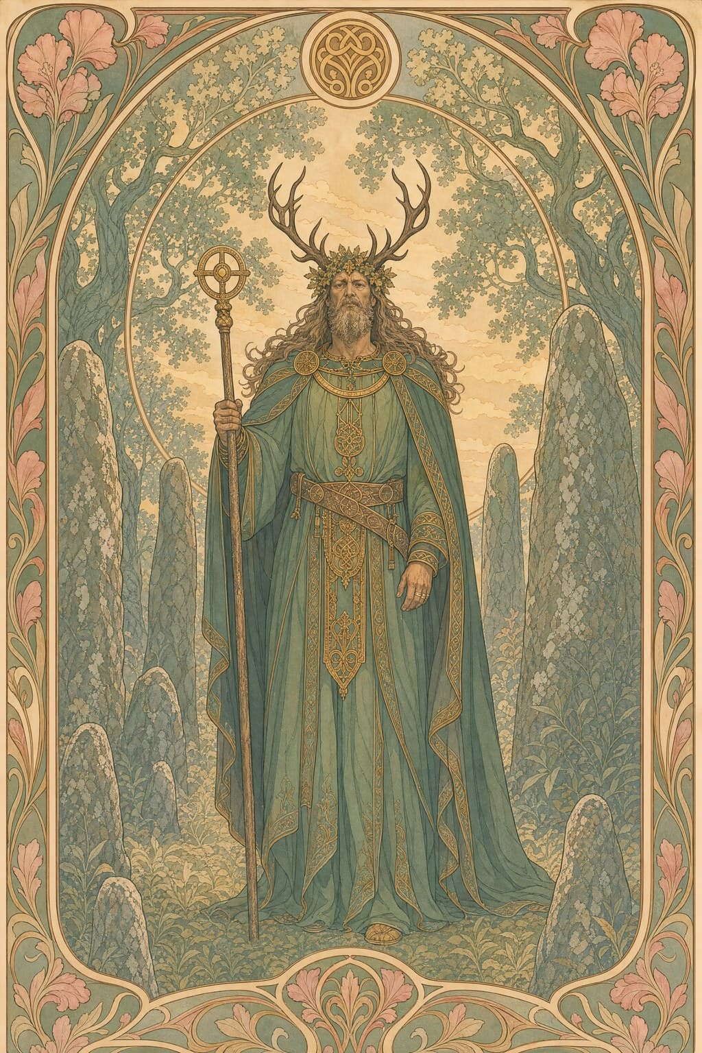 The Otherworld — Art Nouveau — Portrait