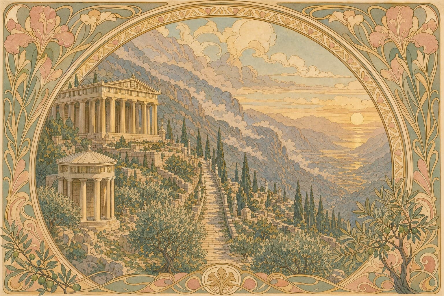 Delphi — Art Nouveau — Cinematic