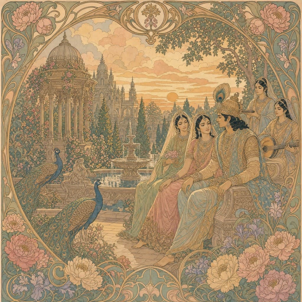Elysium — Art Nouveau — Square