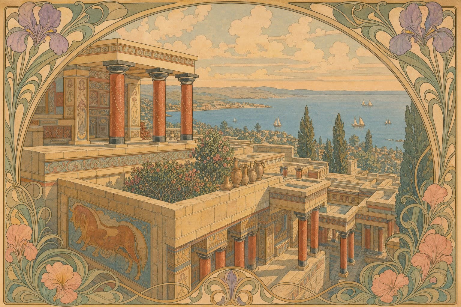 Knossos — Art Nouveau — Cinematic
