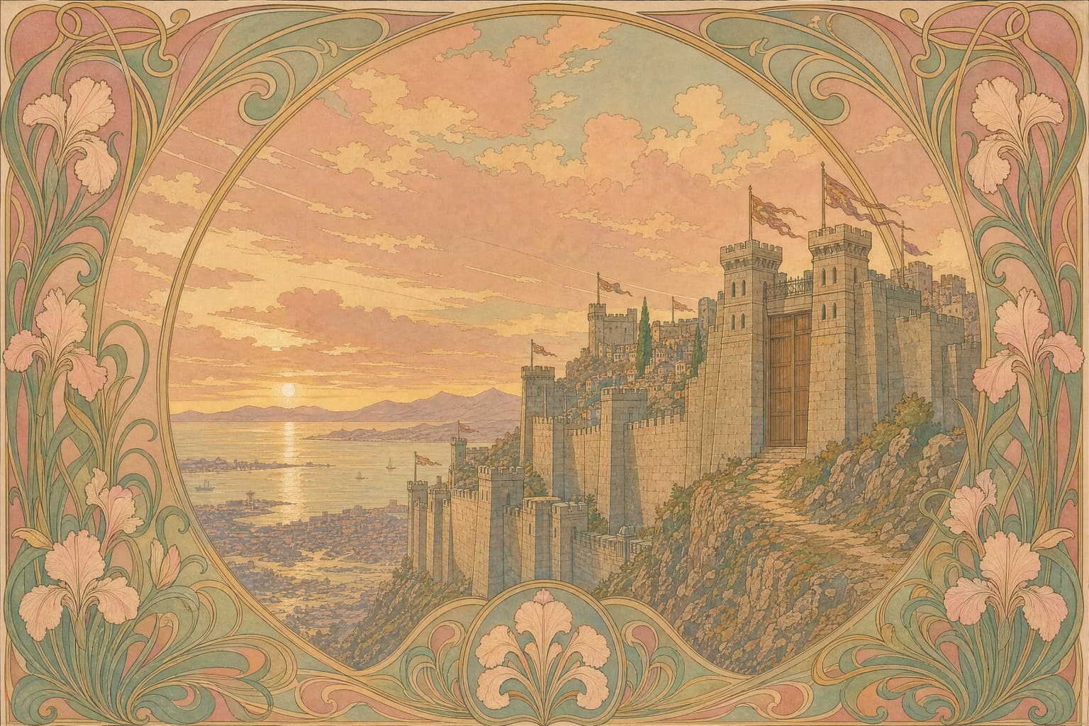 Troy — Art Nouveau — Cinematic