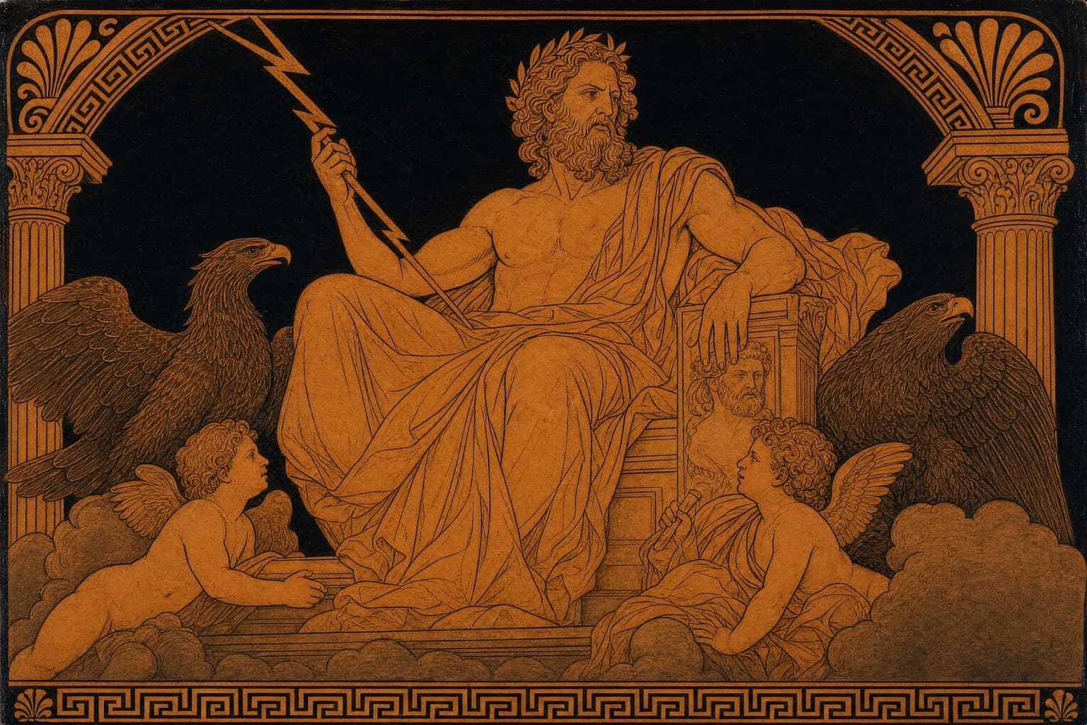 Olympus — Attic Red-Figure — Cinematic