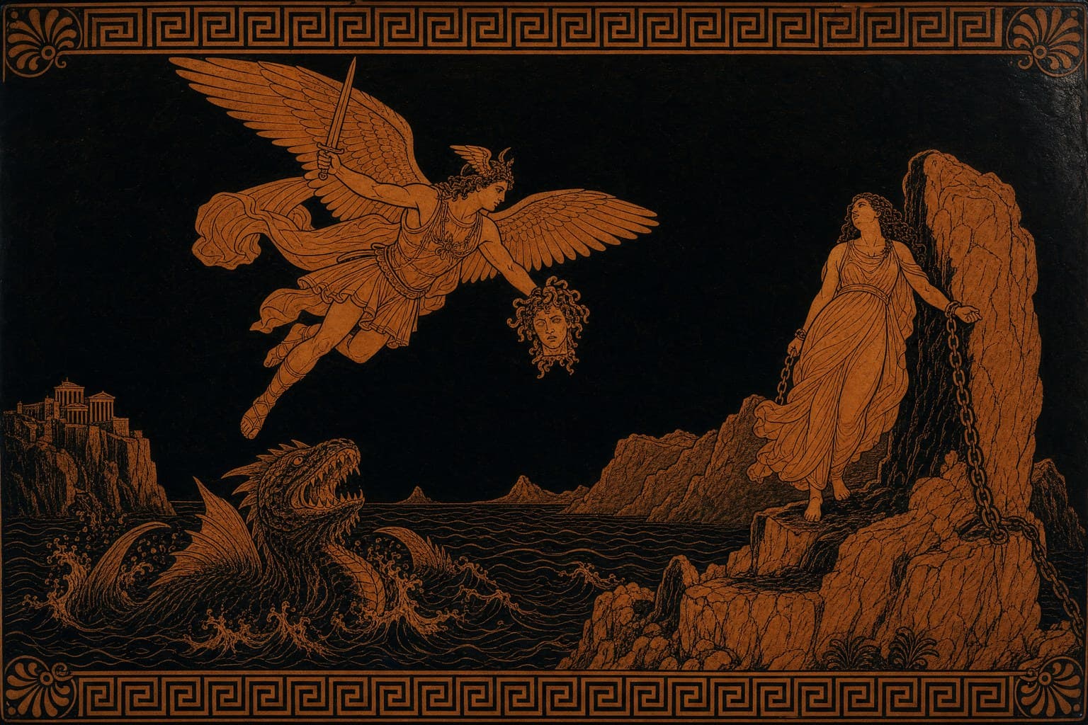 Perseus — Attic Red-Figure — Cinematic