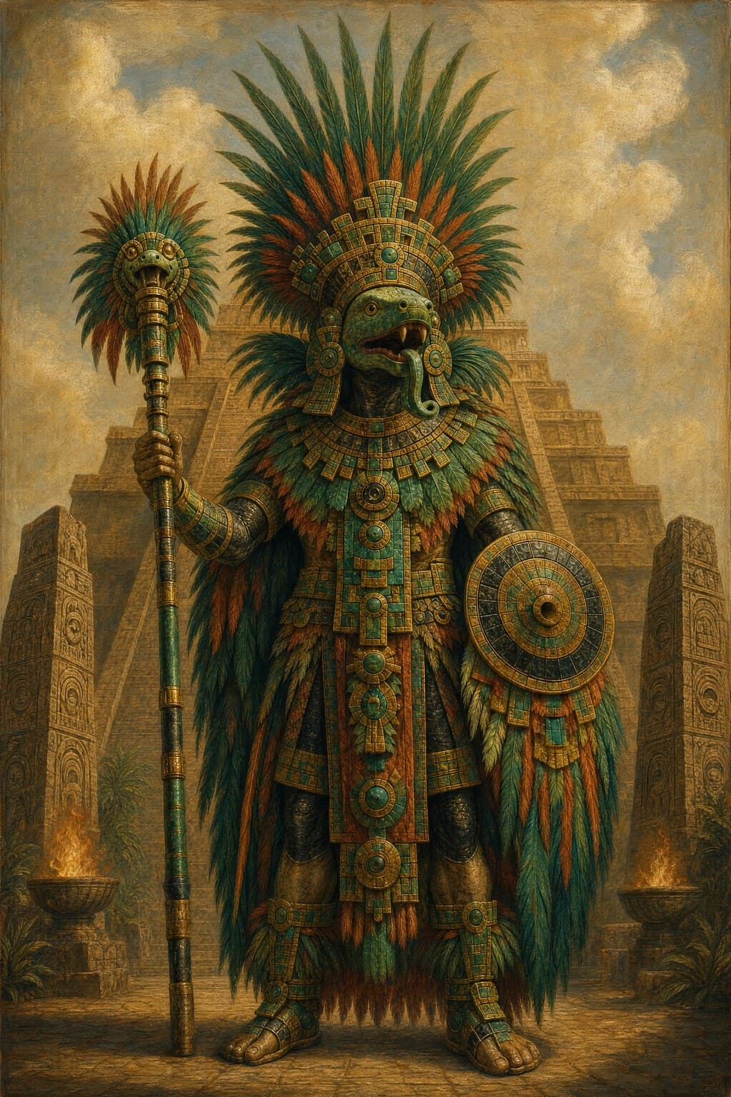 The Sun Kingdoms — Renaissance Oil — Portrait