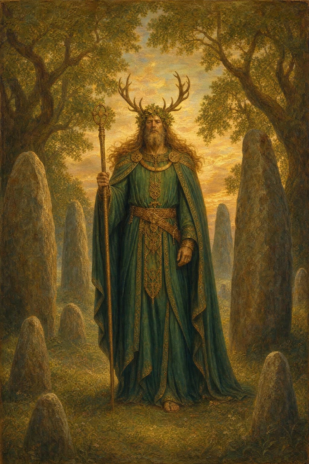 The Otherworld — Renaissance Oil — Portrait