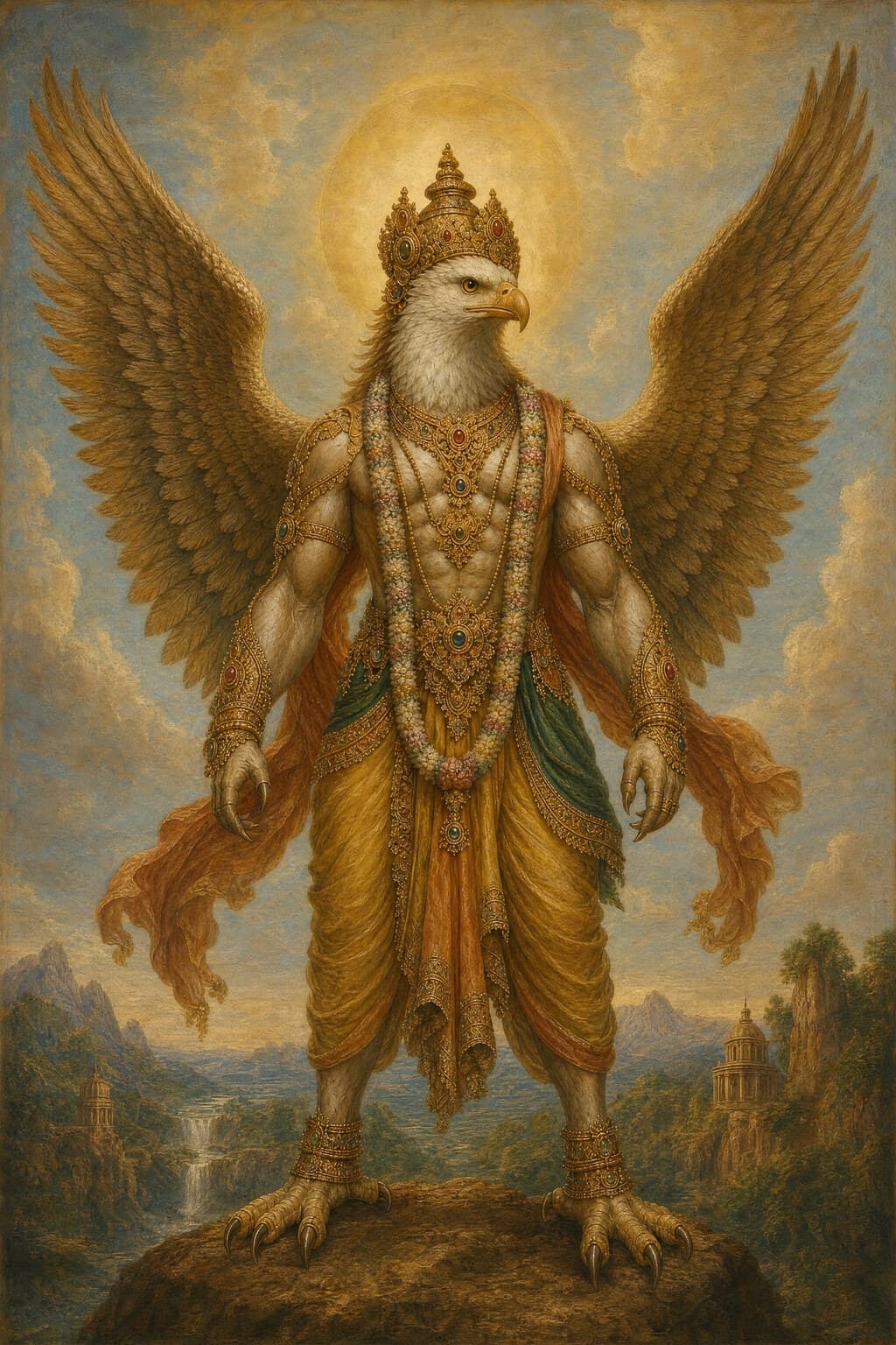 Garuda — Renaissance Oil — Portrait