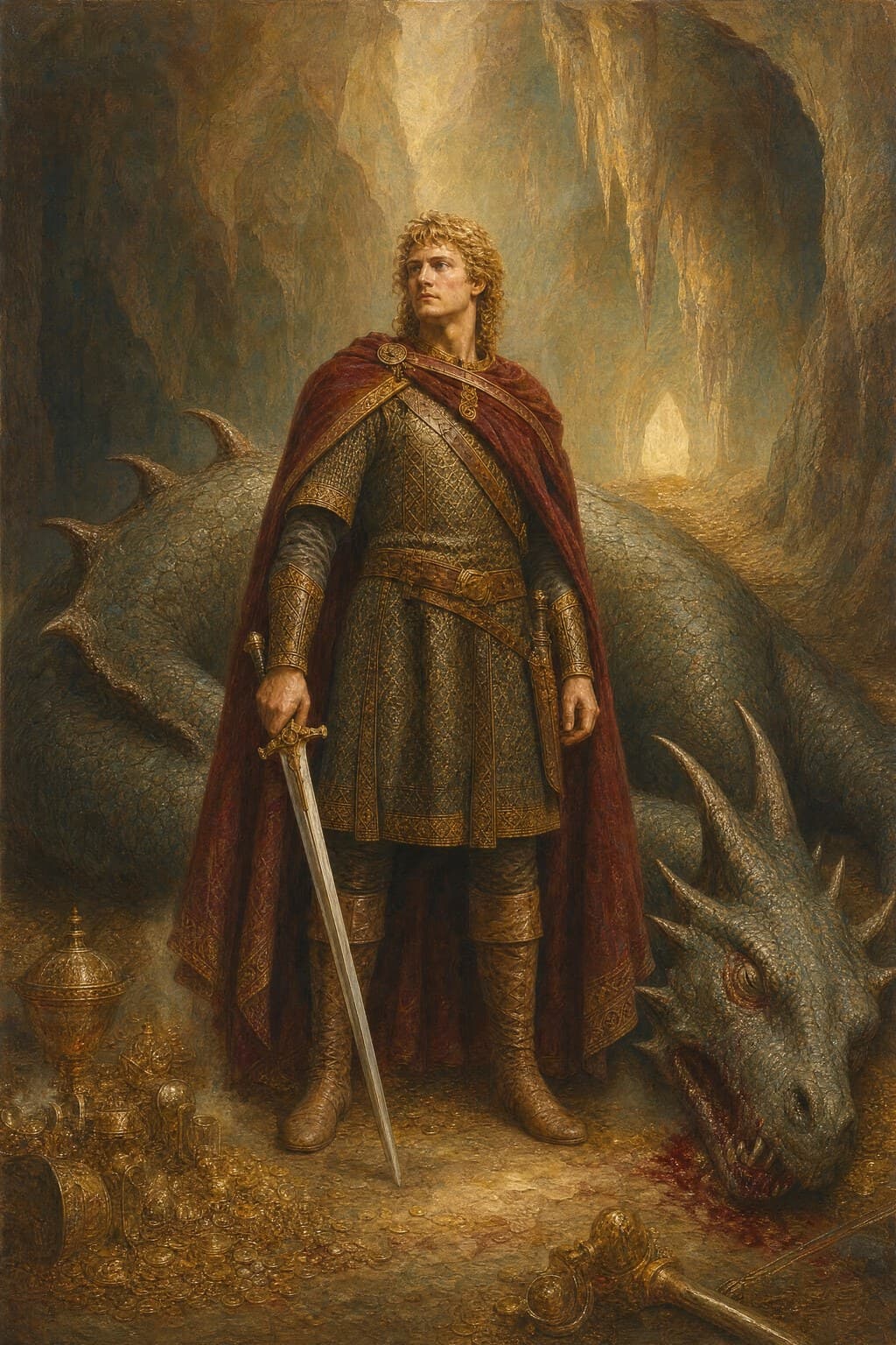 Sigurd — Renaissance Oil — Portrait