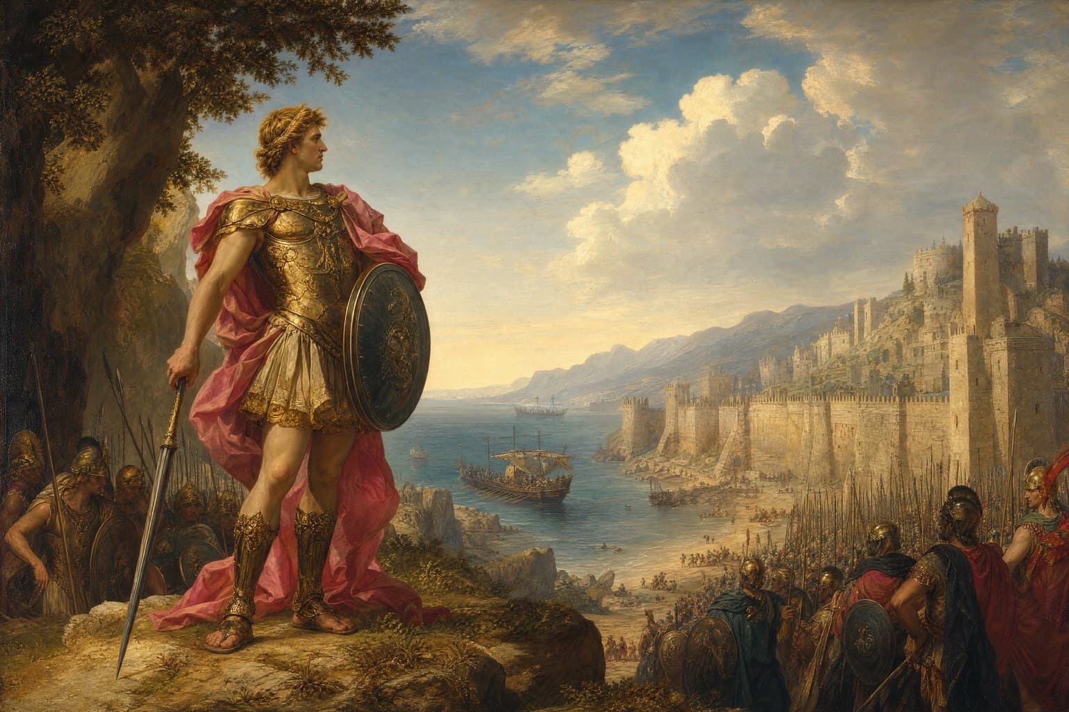 Achilles — Renaissance Oil — Second Study — Cinematic