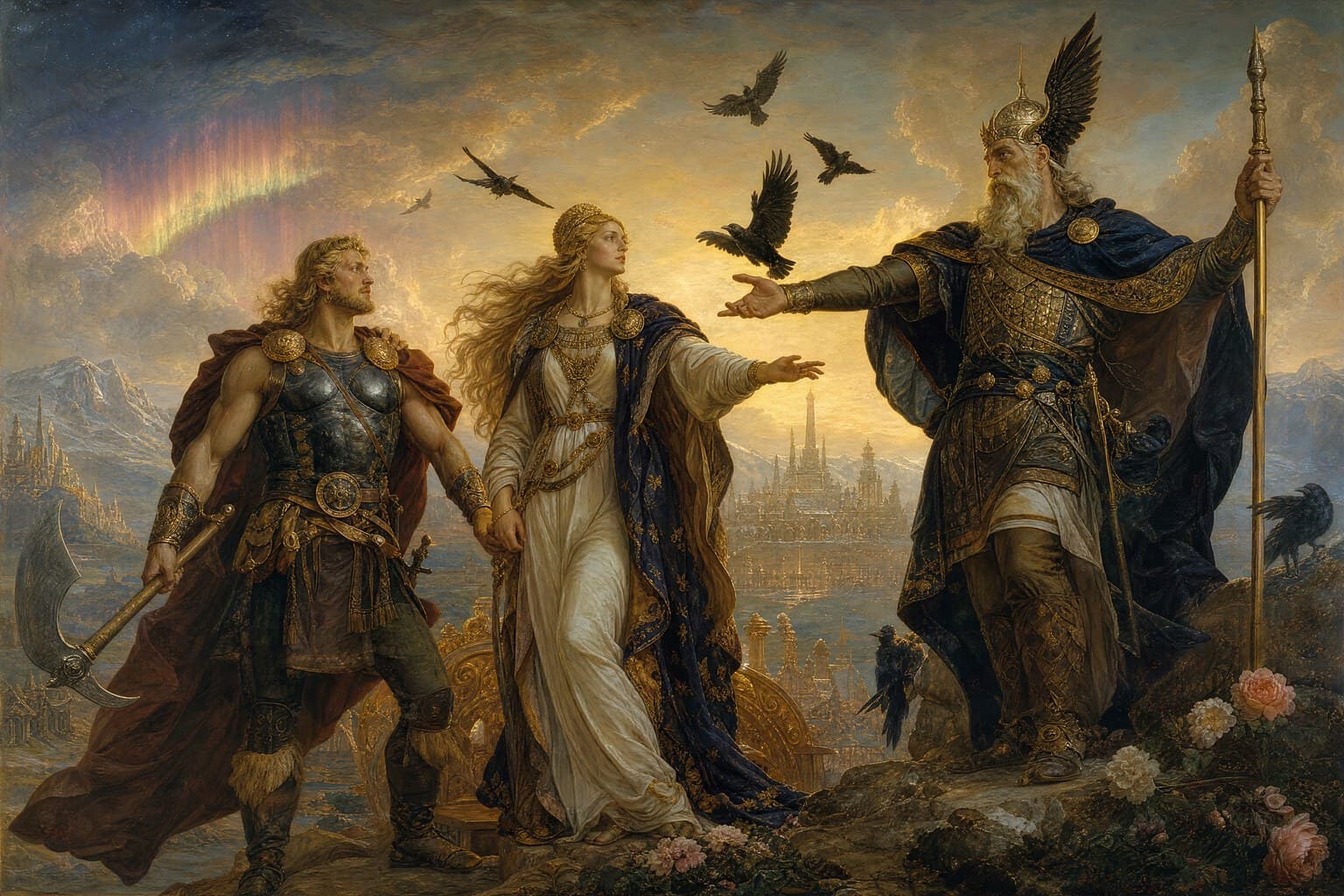 Asgard — Renaissance Oil — Second Study — Cinematic
