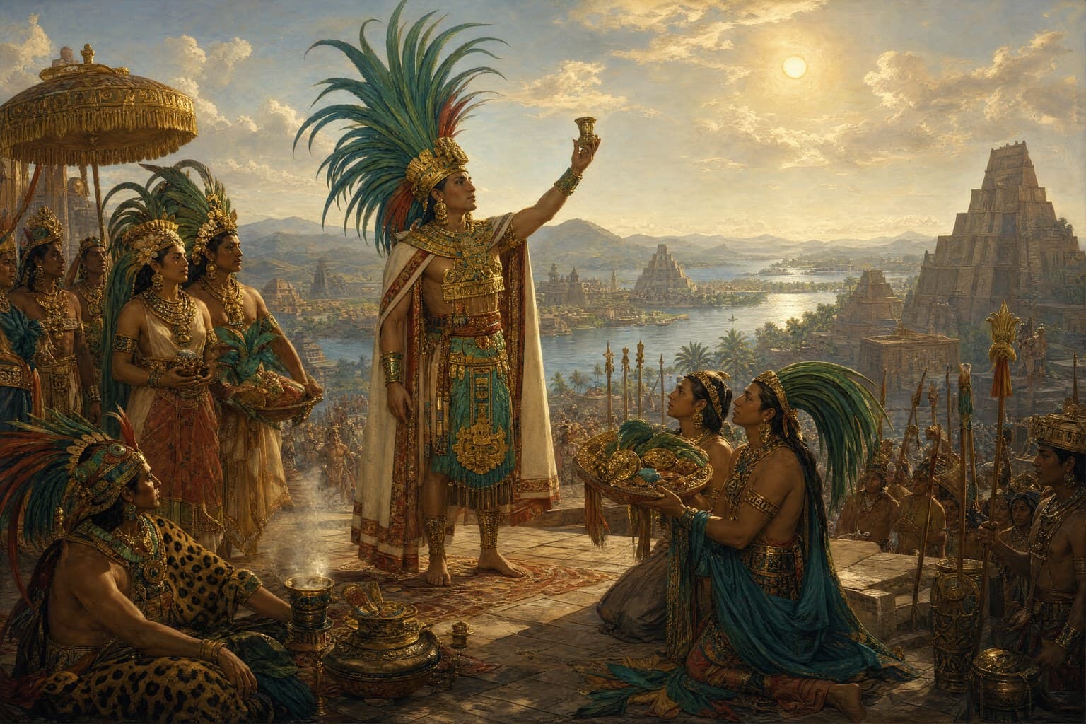 The Sun Kingdoms — Renaissance Oil — Second Study — Cinematic