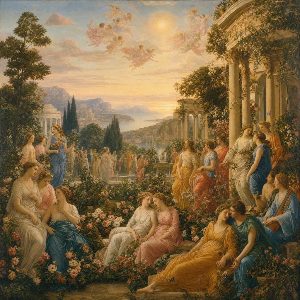 Elysium — Renaissance Oil — Second Study — Square